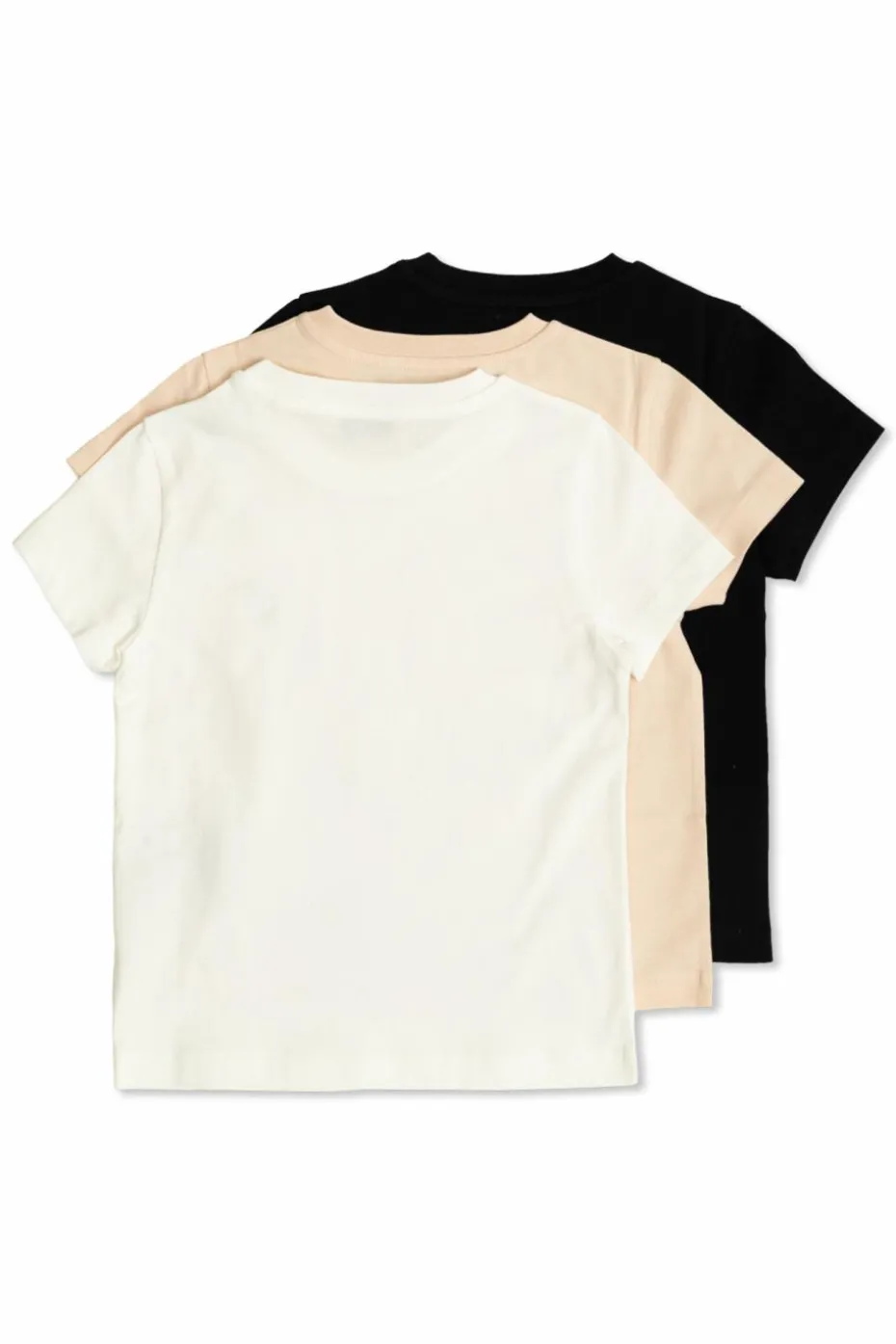 Moncler Enfant MULTICOLOUR 3-pack of logo t-shirts
