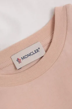 Moncler Enfant MULTICOLOUR 3-pack of logo t-shirts