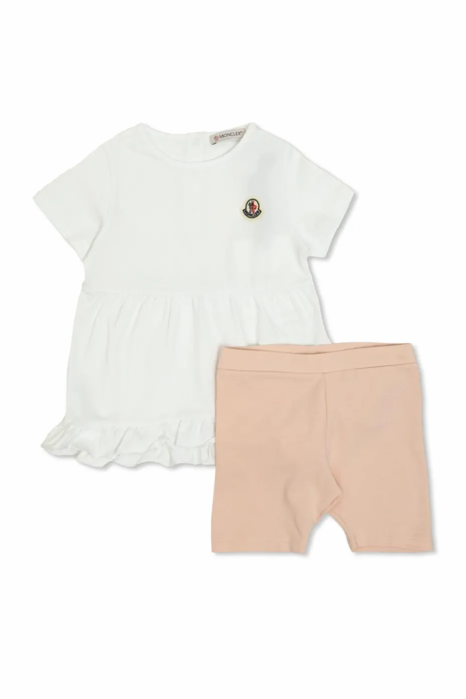 Moncler Enfant MULTICOLOUR Set: Top and short leggings
