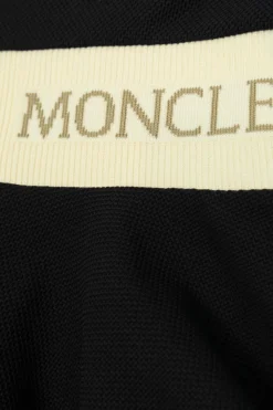 Moncler Enfant NAVY BLUE Dress with logo