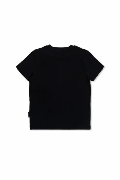 Moncler Enfant NAVY BLUE T-shirt with logo