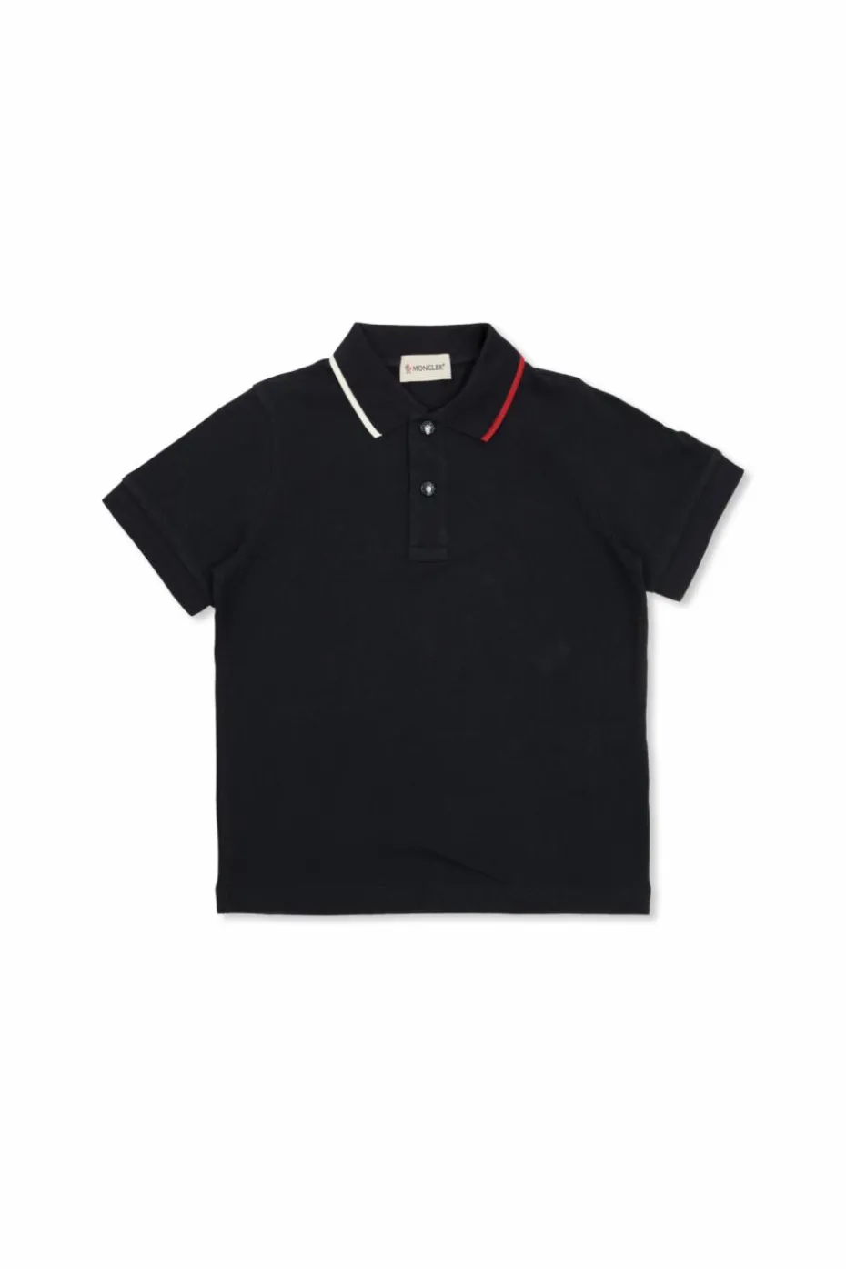 Moncler Enfant NAVY BLUE Cotton polo