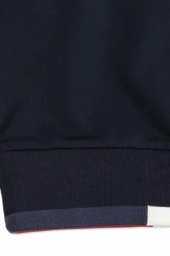Moncler Enfant NAVY BLUE Set: Sweatshirt and Sweatpants