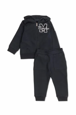 Moncler Enfant NAVY BLUE Sweatshirt and pants set