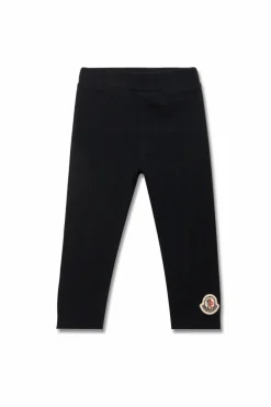 Moncler Enfant NAVY BLUE Cotton leggings