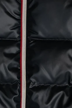 Moncler Enfant NAVY BLUE Cardigan with quilted insert