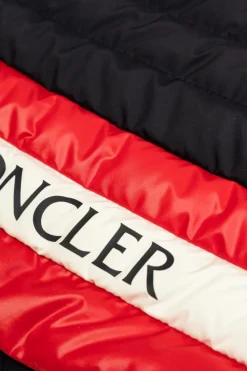 Moncler Enfant NAVY BLUE Down vest with stand collar