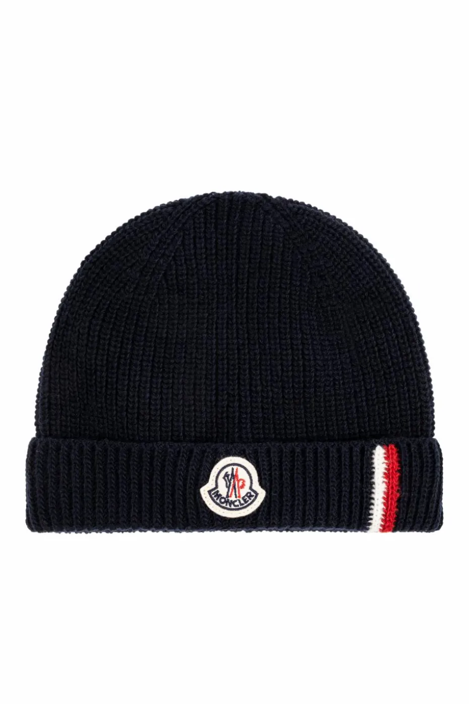 Moncler Enfant NAVY BLUE Wool beanie