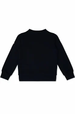 Moncler Enfant NAVY BLUE Sweatshirt with logo