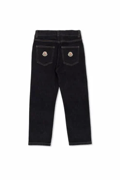 Moncler Enfant NAVY BLUE Straight-leg jeans