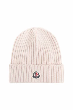 Moncler Enfant PINK Cap with logo