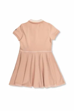Moncler Enfant PINK Dress with logo