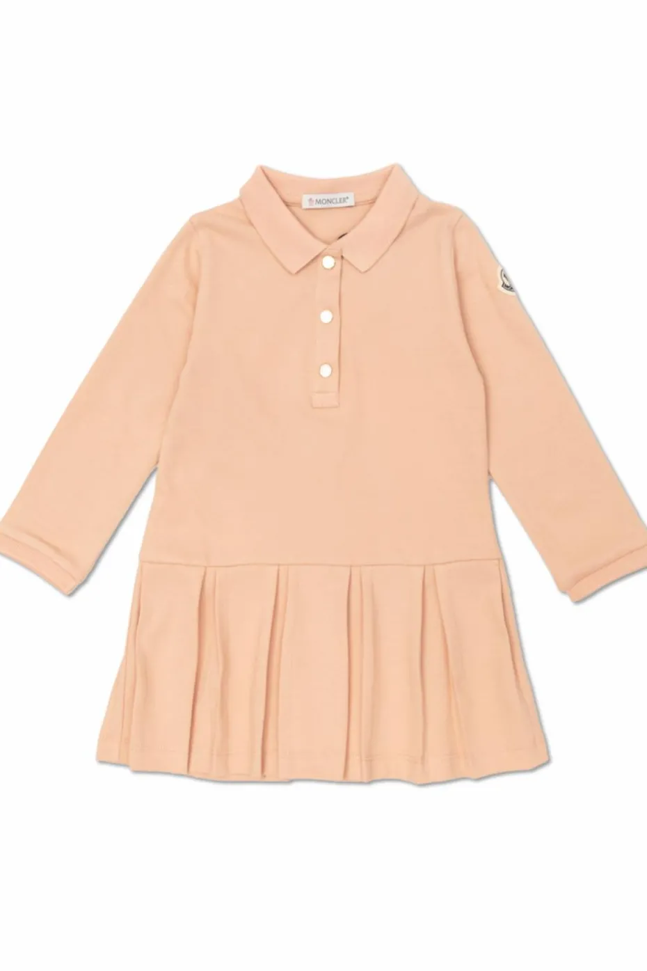 Moncler Enfant PINK Dress with collar