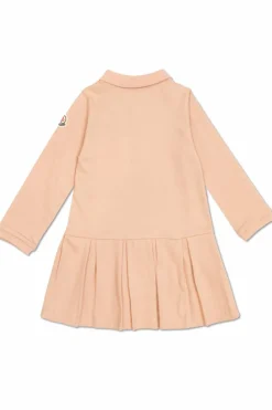 Moncler Enfant PINK Dress with collar
