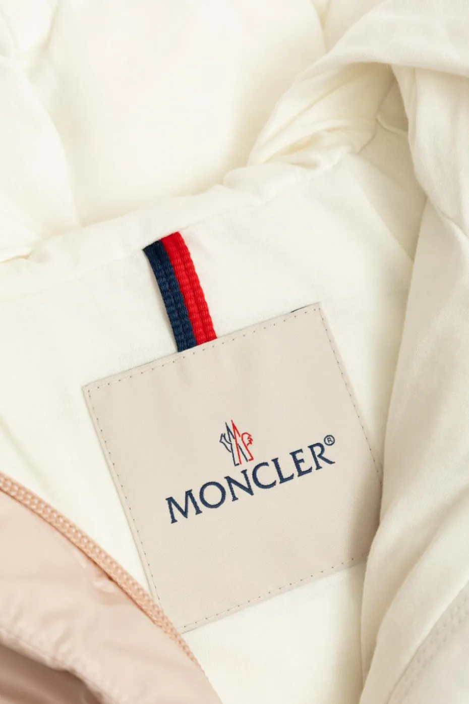 Moncler Enfant PINK Tazui down jacket