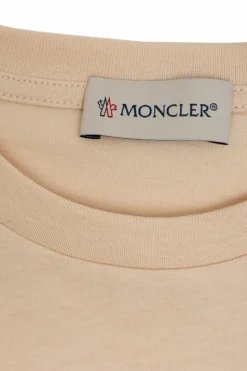 Moncler Enfant PINK T-shirt with logo