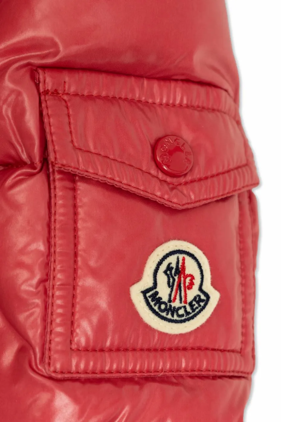 Moncler Enfant RED Maire down jacket