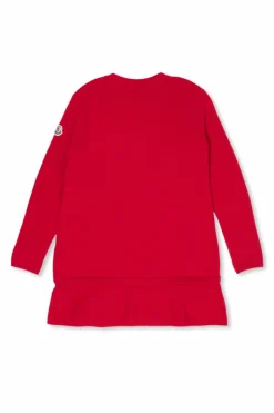 Moncler Enfant RED Wool dress