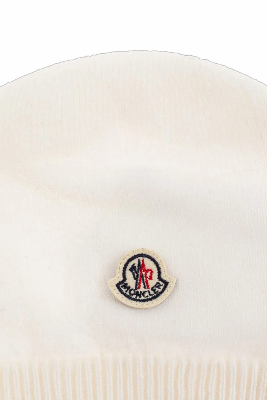 Moncler Enfant WHITE Cashmere hat