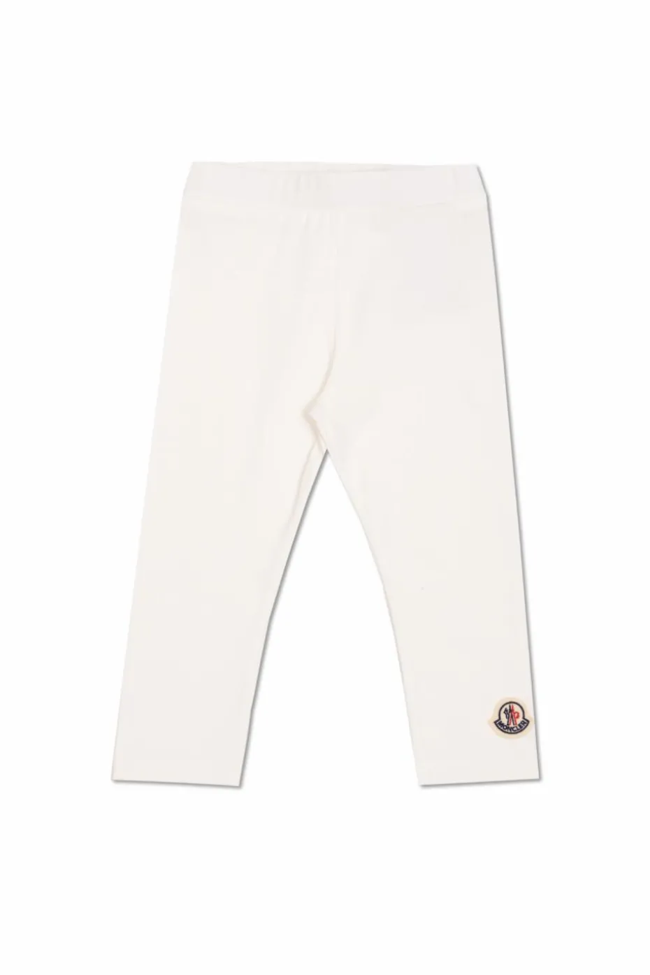 Moncler Enfant WHITE Cotton leggings