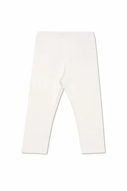 Moncler Enfant WHITE Cotton leggings