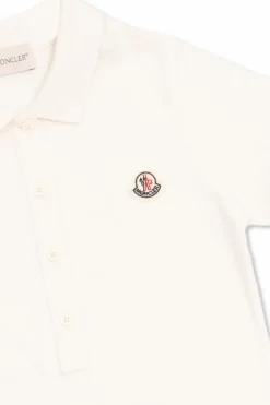 Moncler Enfant WHITE Polo dress