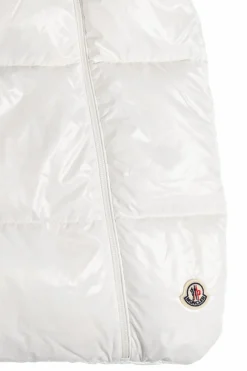 Moncler Enfant WHITE Quilted baby sleeping bag