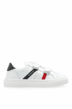 Moncler Enfant WHITE Sneakers Petit Monaco