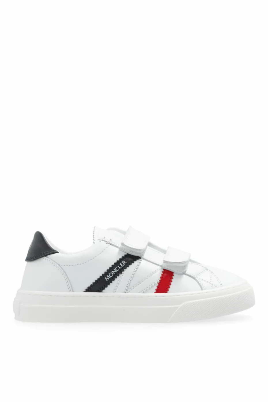 Moncler Enfant WHITE Sneakers Petit Monaco