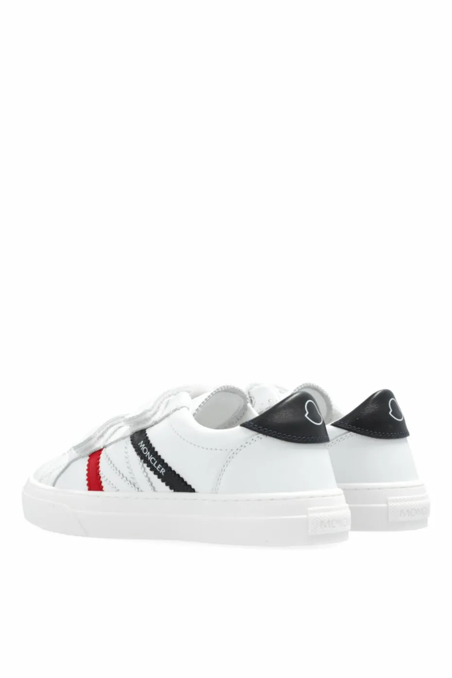 Moncler Enfant WHITE Sneakers Petit Monaco