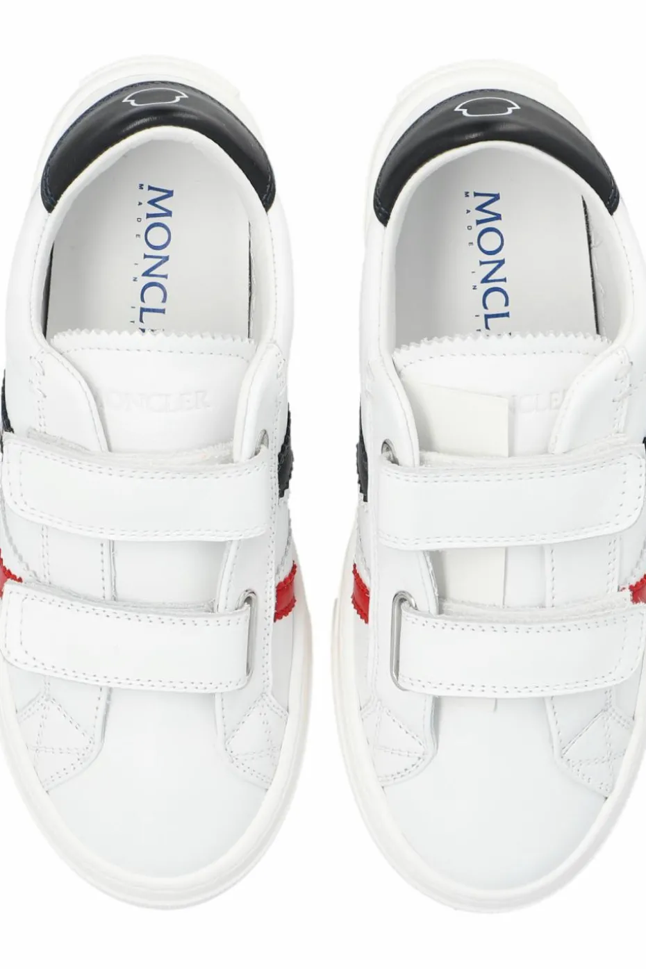 Moncler Enfant WHITE Sneakers Petit Monaco