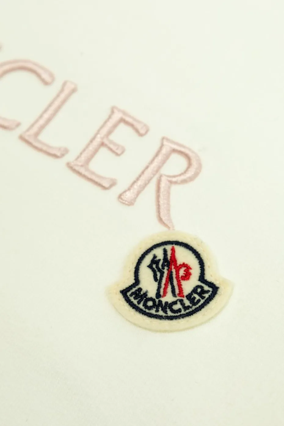 Moncler Enfant WHITE Sweatshirt with logo