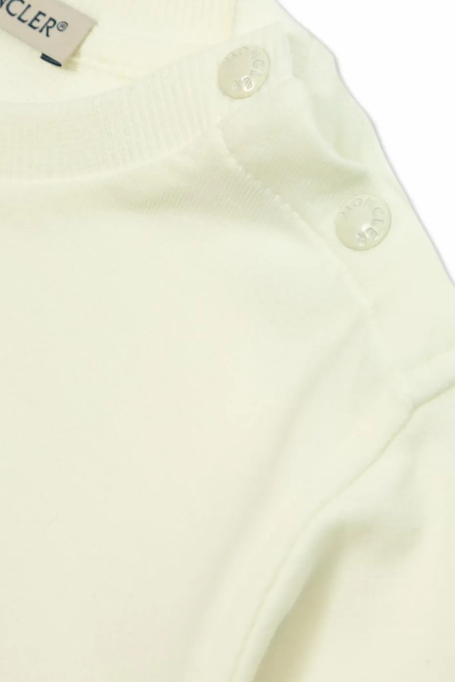 Moncler Enfant WHITE Sweatshirt with logo