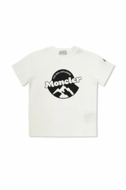 Moncler Enfant WHITE T-shirt with print