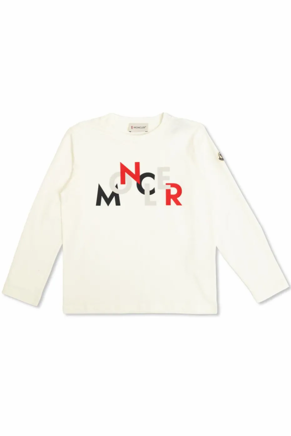 Moncler Enfant WHITE T-shirt with logo