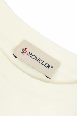 Moncler Enfant WHITE T-shirt with logo