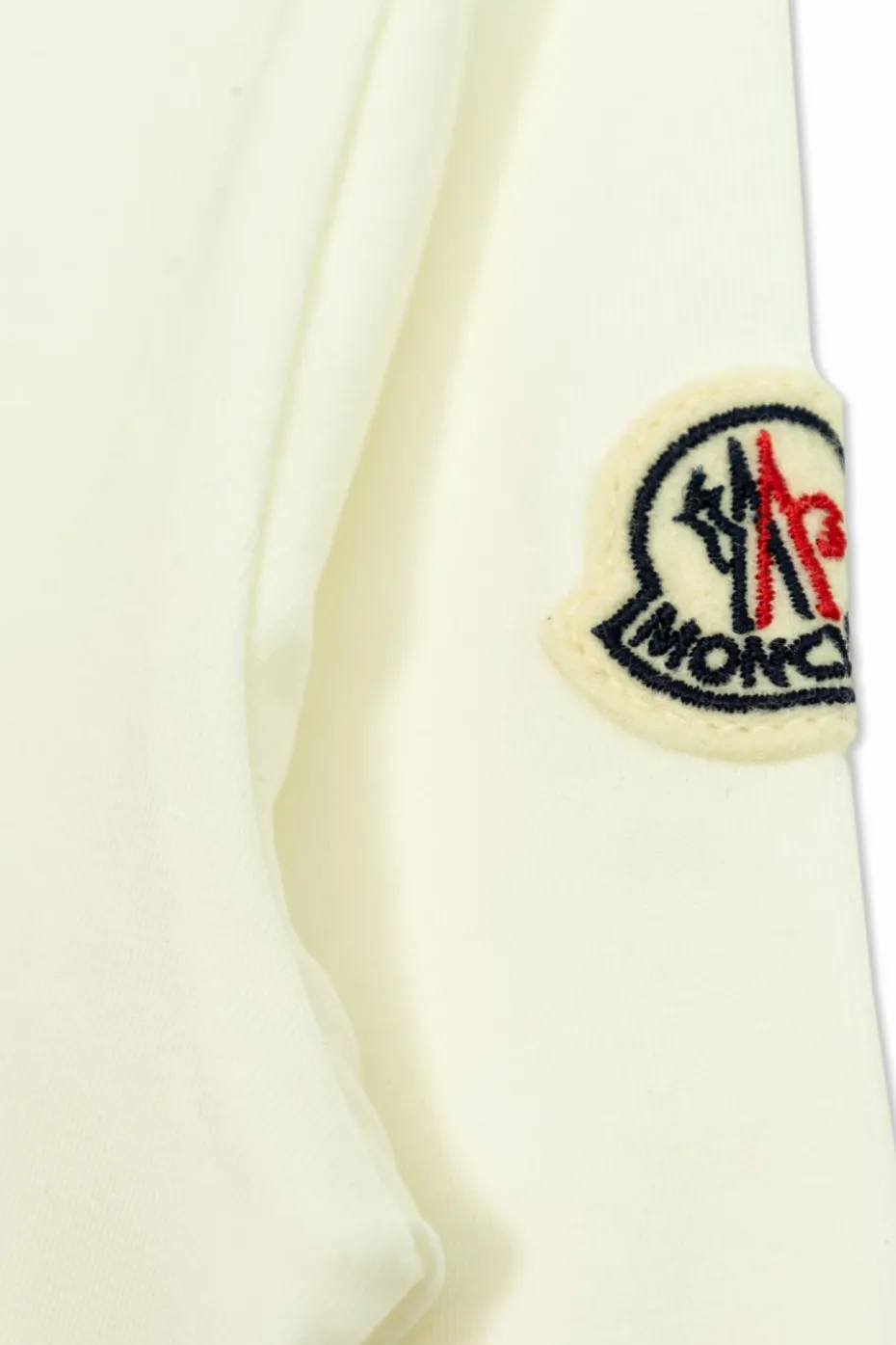 Moncler Enfant WHITE T-shirt with logo