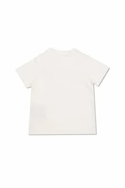 Moncler Enfant WHITE T-shirt with logo