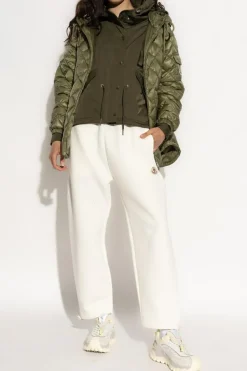 Moncler GREEN Quilted jacket "Camicia"