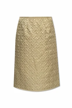 Moncler GREEN Quilted skirt