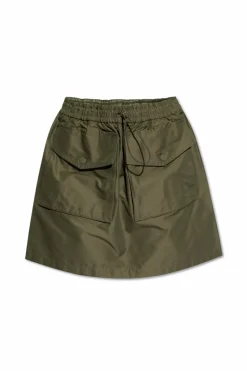Moncler GREEN Skirt with pockets