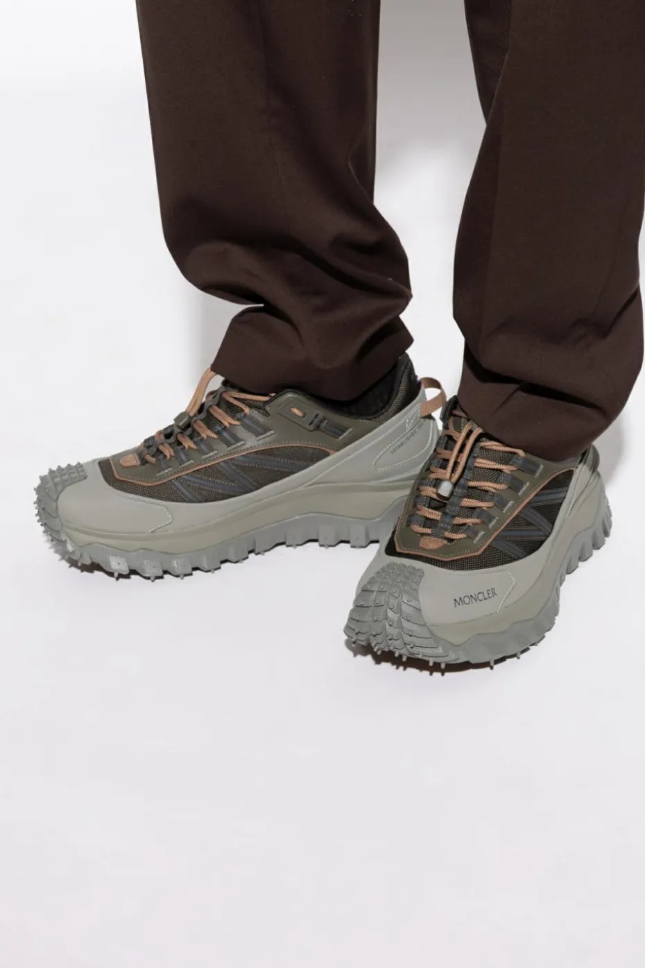 Moncler GREEN "Trailgrip GTX" sports shoes