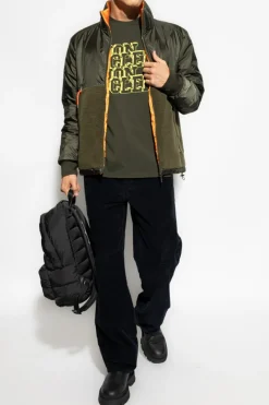 Moncler GREEN T-shirt with logo