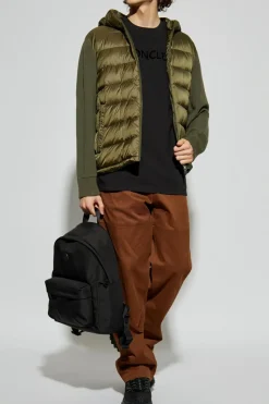 Moncler GREEN Wool cardigan