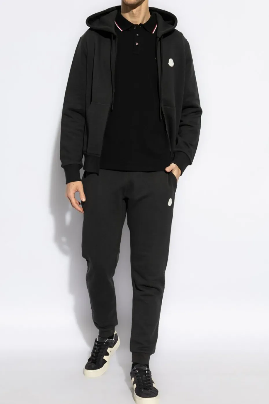 Moncler GREY Cotton hoodie