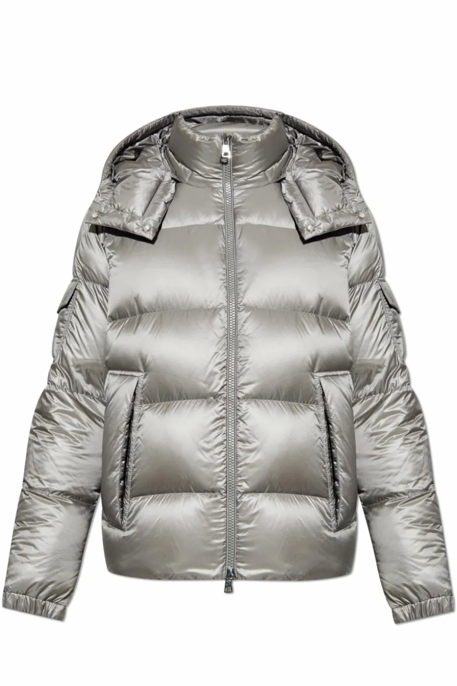 Moncler GREY Down Jacket `Poiliot`