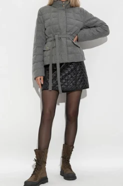 Moncler GREY Down jacket "Bussettes"