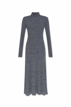 Moncler GREY Wool Dress