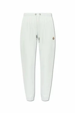 Moncler light blue Cotton sweatpants