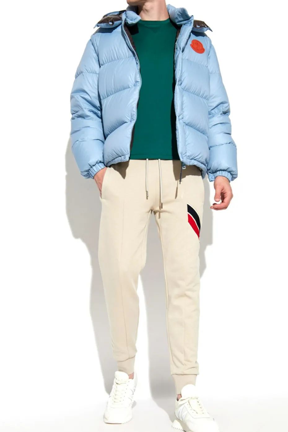 Moncler light blue Cyclone Jacket